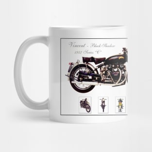 Vincent - Black Shadow - 1952 Series 'C' Mug